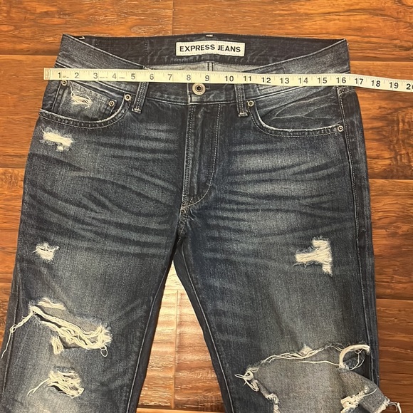 Express man blue jeans - Picture 3 of 11